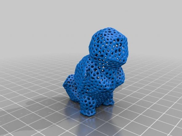 Voronoi Pokemon - İlk Nesil Plastik Aparat - 8