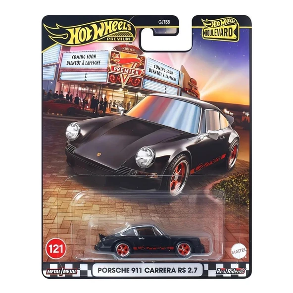 Hot Wheels Boulevard Premium Araçlar PORSCHE 911 CARRERA RS 2.7 GJT68 - JBL19 - 5