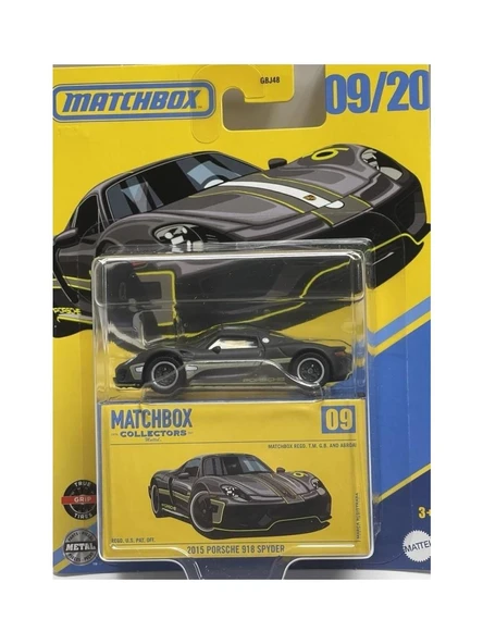 Matchbox Premium Arabalar 2015 Porsche 918 Spyder GBJ48 JCL37 ürün görseli