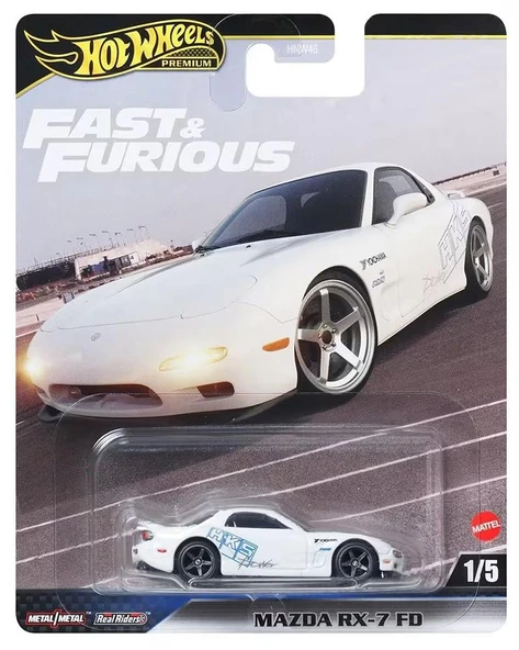 Hot Wheels Fast-Furious Premium Araba MAZDA RX-7 FD  HNW46 - JBL93