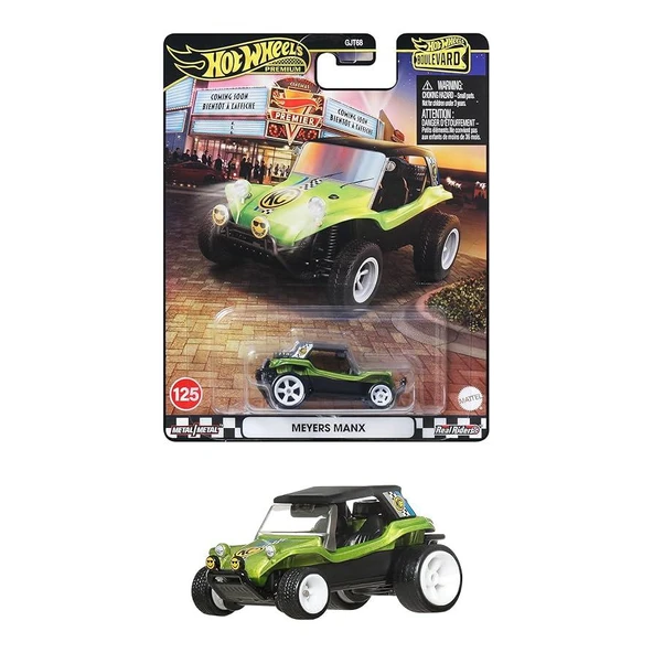 Hot Wheels Boulevard Premium Araçlar MEYERS MANX GJT68 - JBL22