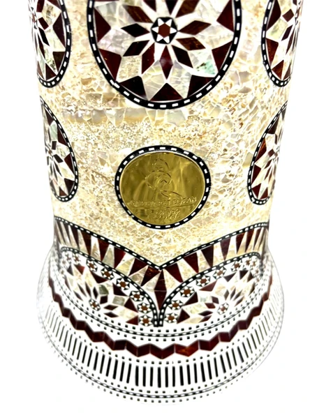 GAWHARET EL-FAN SEDEF İŞLEMELİ DÖKÜM DARBUKA JZ16 - 3