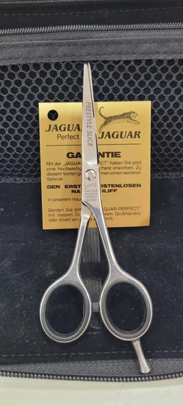 JAGUAR 82550 SLICE 5" ( 5 INC) SAÇ KESİM BERBER MAKASI  82550 - Resim 4