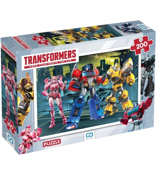 Transformers Puzzle 200 Parça