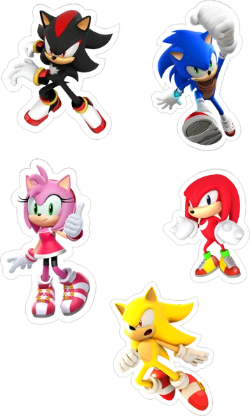 Sonic Yenilebilir Cupcake ve Pasta Resim Baskı ürün görseli 1