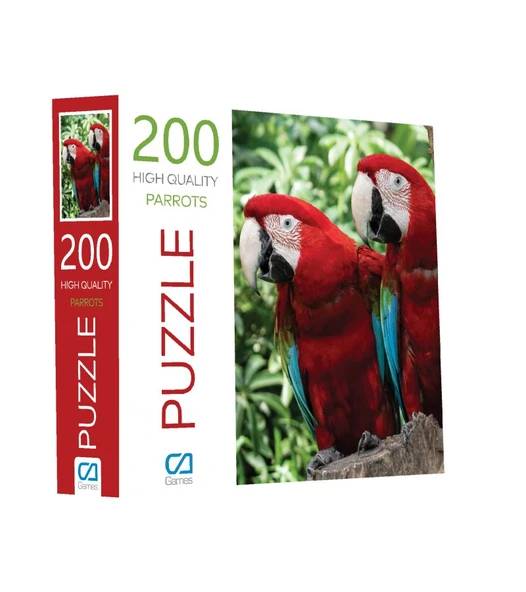 Papağan Puzzle 200 Parça