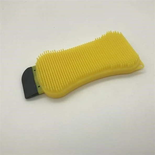 BUFFER® Çok Fonksiyonlu Deterjan Hazneli Pratik Bulaşık Yıkama Fırçası - 4