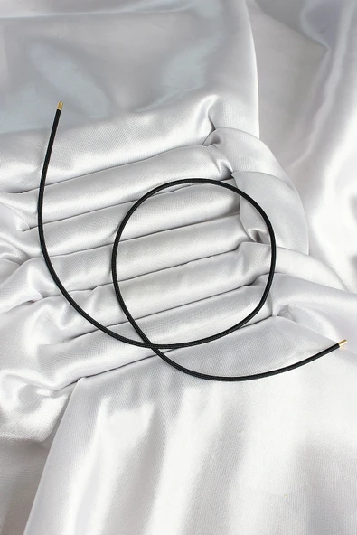 Mıknatıslı Siyah Renk Sarmal Kadın Bileklik - 2