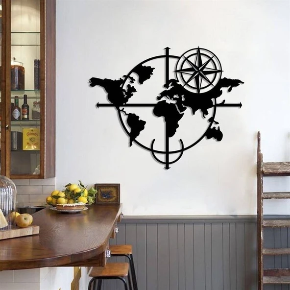 Pusula duvar dekoru ürün görseli