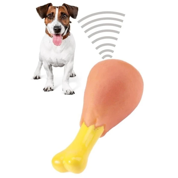 Buffer Köpekler İçin Oyuncak Tavuk Budu - 8