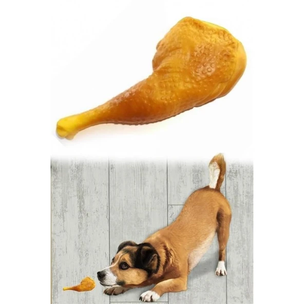 Buffer Köpekler İçin Oyuncak Tavuk Budu - 6