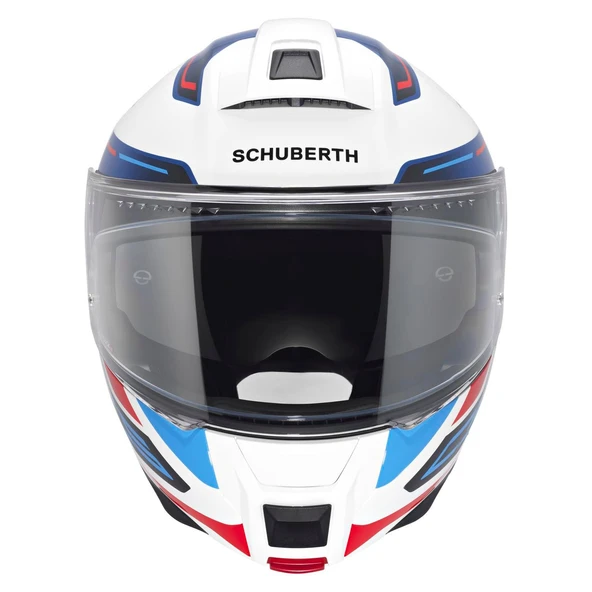 SCHUBERTH C5 OMEGA WHITE ÇENE AÇILIR MOTOSİKLET KASKI - Resim 2