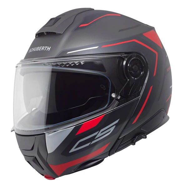 SCHUBERTH C5 OMEGA ANTRASIT ÇENE AÇILIR MOTOSİKLET KASKI - Resim 4