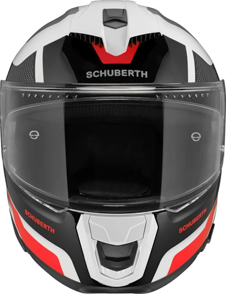 SCHUBERTH S3 DAYTONA RED  KAPALI MOTOSİKLET KASKI - Resim 3