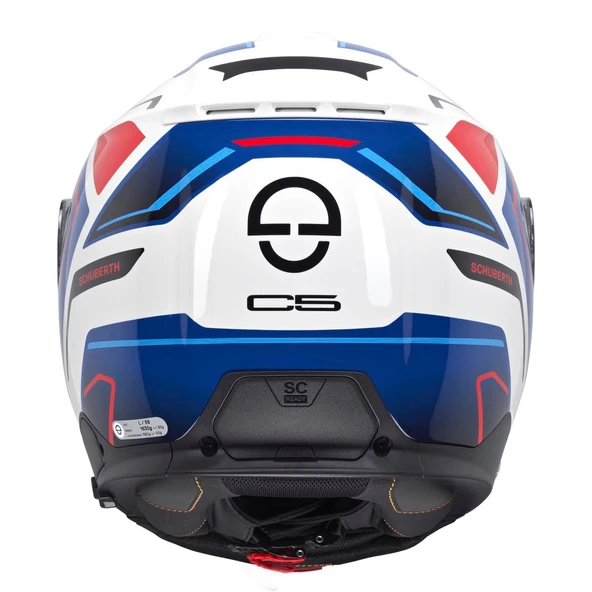SCHUBERTH C5 OMEGA WHITE ÇENE AÇILIR MOTOSİKLET KASKI - Resim 3