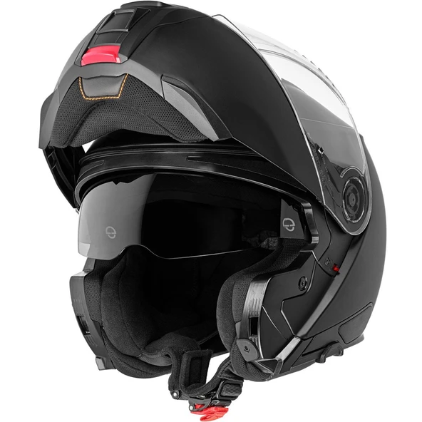 SCHUBERTH C5 MATT BLACK ÇENE AÇILIR MOTOSİKLET KASKI - Resim 4