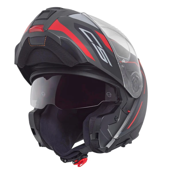 SCHUBERTH C5 OMEGA ANTRASIT ÇENE AÇILIR MOTOSİKLET KASKI - Resim 5