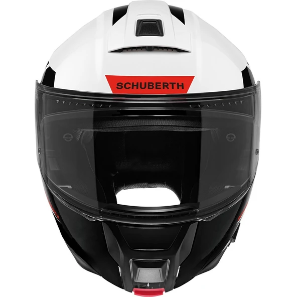 SCHUBERTH C5 ECLIPSE RED ÇENE AÇILIR MOTOSİKLET KASKI - Resim 3