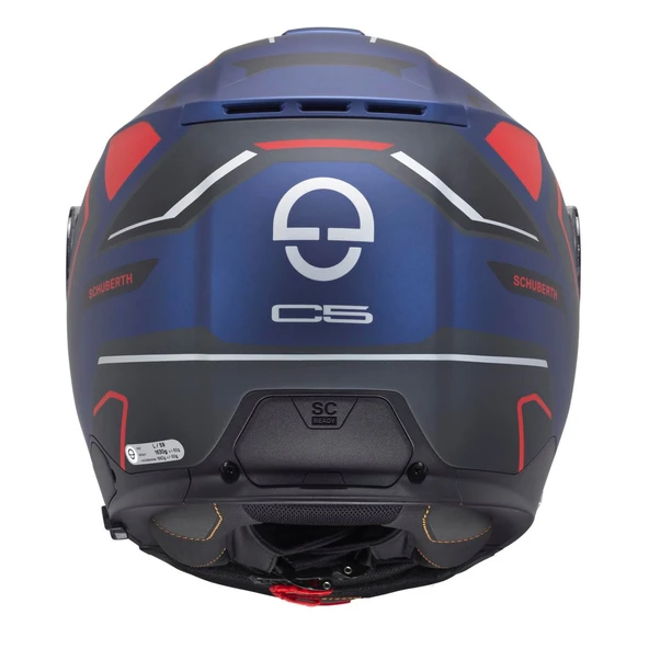 SCHUBERTH C5 OMEGA BLUE ÇENE AÇILIR MOTOSİKLET KASKI - Resim 3