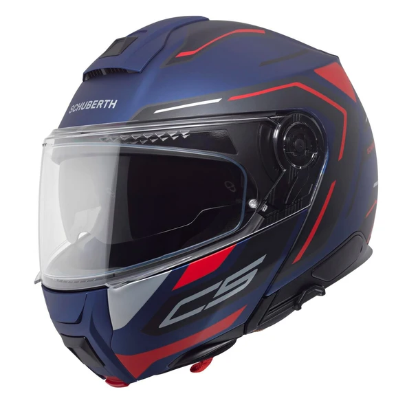 SCHUBERTH C5 OMEGA BLUE ÇENE AÇILIR MOTOSİKLET KASKI - Resim 4