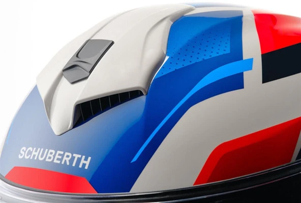 SCHUBERTH S3 STORM BLUE KAPALI MOTOSİKLET KASKI - Resim 7