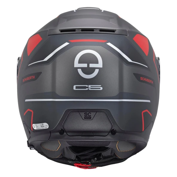 SCHUBERTH C5 OMEGA ANTRASIT ÇENE AÇILIR MOTOSİKLET KASKI - Resim 3