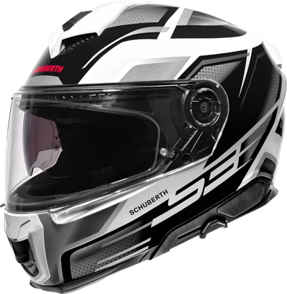 SCHUBERTH S3 STORM SILVER KAPALI MOTOSİKLET KASKI - Resim 2