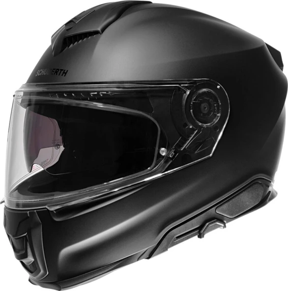 SCHUBERTH S3 MATT BLACK KAPALI MOTOSİKLET KASKI - Resim 2
