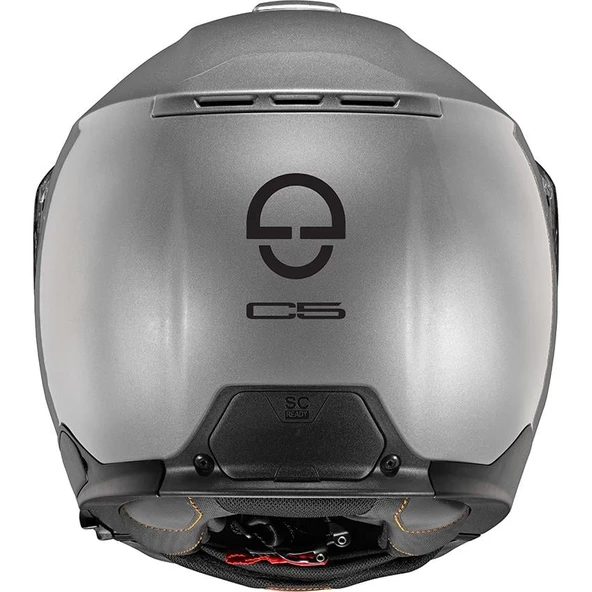 SCHUBERTH C5 GLOSSY SILVER ÇENE AÇILIR MOTOSİKLET KASKI - Resim 2