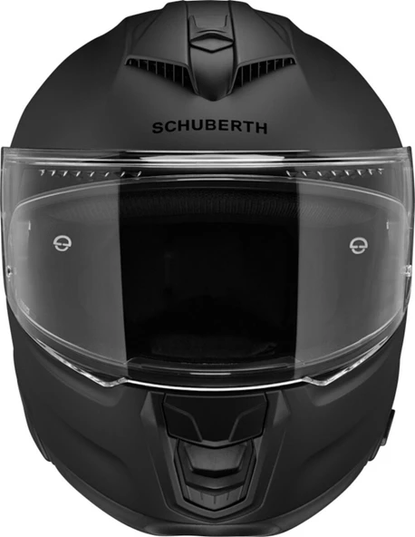 SCHUBERTH S3 MATT BLACK KAPALI MOTOSİKLET KASKI - Resim 3