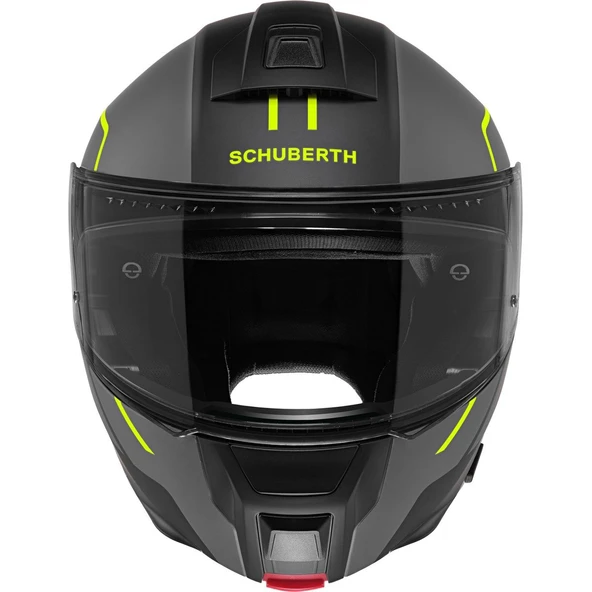 SCHUBERTH C5 MASTER YELLOW ÇENE AÇILIR MOTOSİKLET KASKI - Resim 3