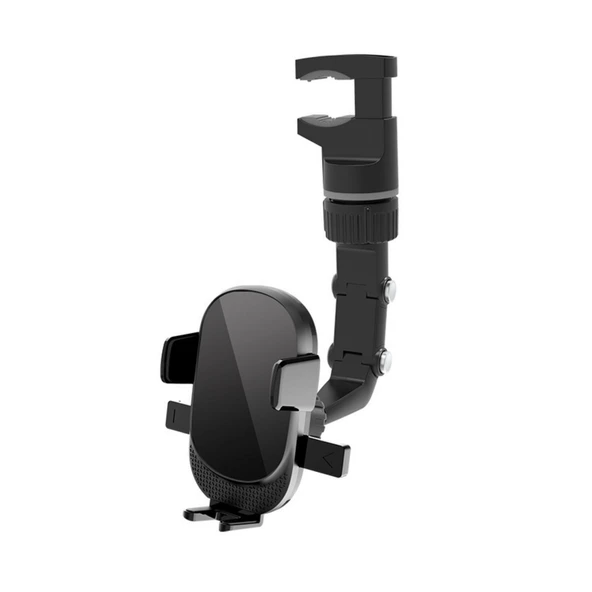 BUFFER® Dikiz Aynasına Takılabilen Eklemli Telefon Tutucu Aparat - 6