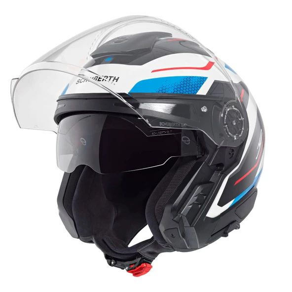 Schuberth J2 Sigma Blue Kask - Resim 5