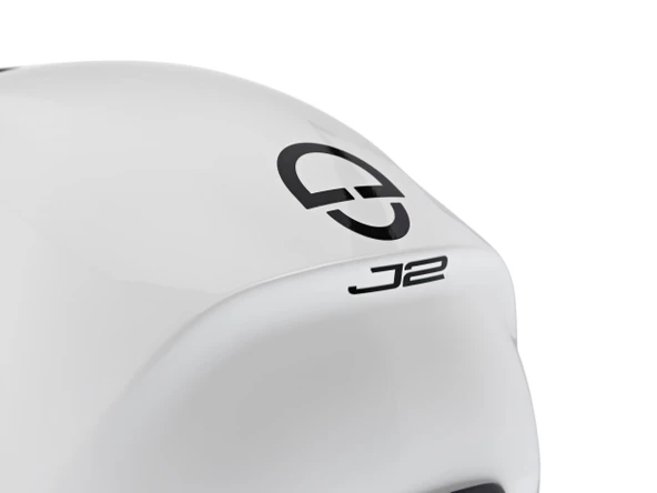 Schuberth J2 Glossy White Kask - Resim 4