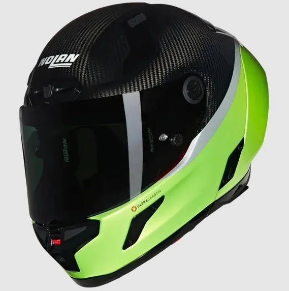 NOLAN X-804 RS D.O.C. 347 KARBON KAPALI KASK - Resim 2