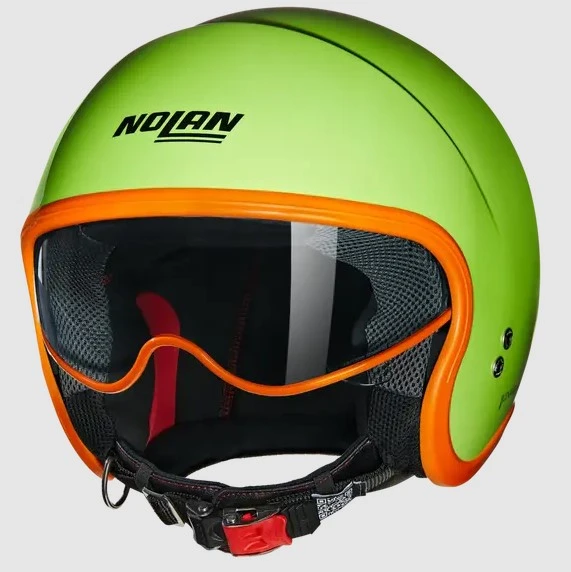 NOLAN N21 06 OCIO 344 GÜNEŞ CAMLI YARIM KASK - Resim 4