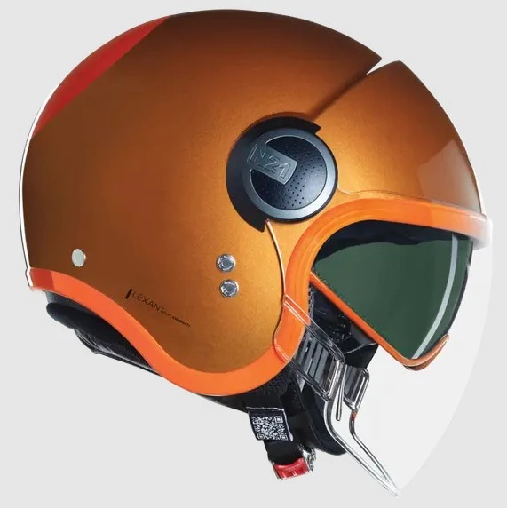 NOLAN N21 VISOR 06 OCIO 348 CAMLI YARIM KASK - Resim 5