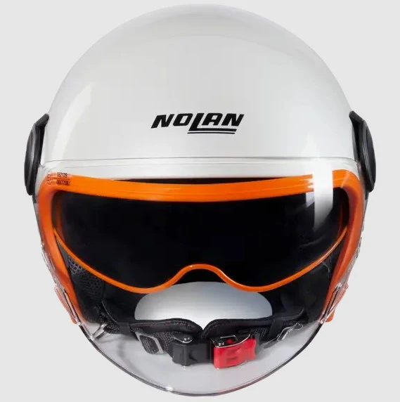NOLAN N21 VISOR 06 OCIO 347 CAMLI YARIM KASK - Resim 3