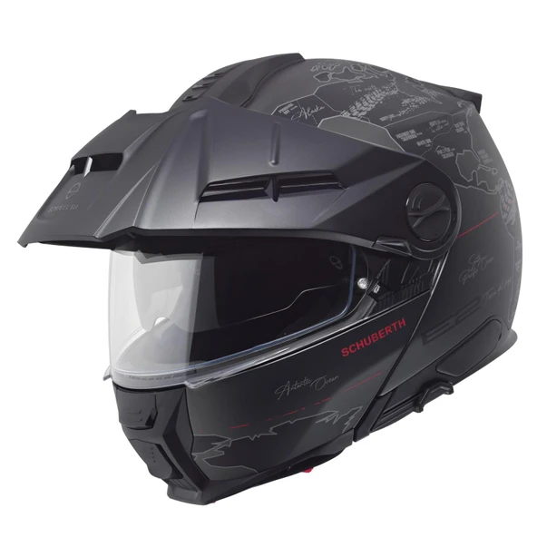 Schuberth E2 Atlas Anthracite Kask - Resim 4