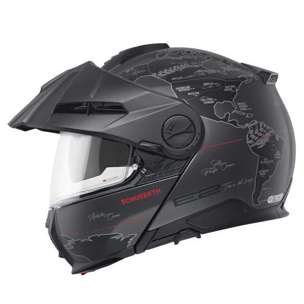 Schuberth E2 Atlas Anthracite Kask - Resim 3
