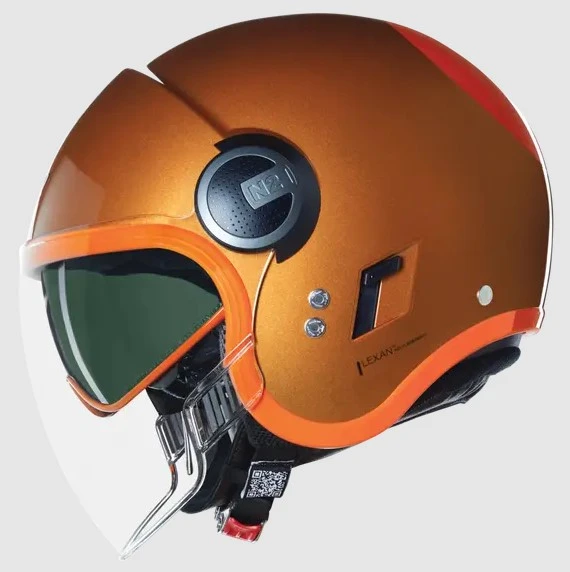 NOLAN N21 VISOR 06 OCIO 348 CAMLI YARIM KASK - Resim 2