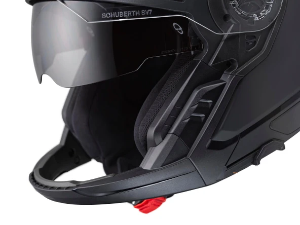 Schuberth J2 Matt Black Kask - Resim 8