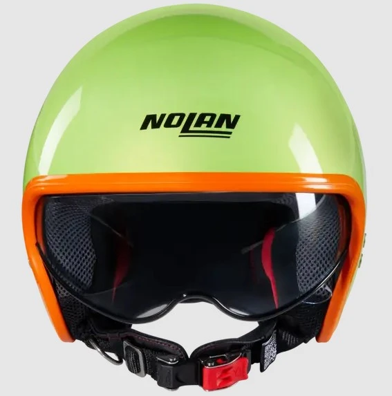 NOLAN N21 06 OCIO 344 GÜNEŞ CAMLI YARIM KASK - Resim 6