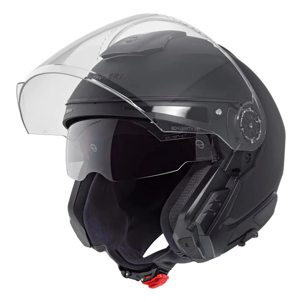 Schuberth J2 Matt Black Kask - Resim 6