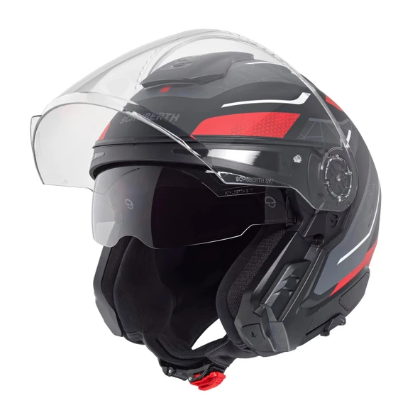 Schuberth J2 Sigma Red Kask - Resim 5