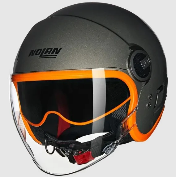 NOLAN N21 VISOR 06 OCIO 349 CAMLI YARIM KASK - Resim 4