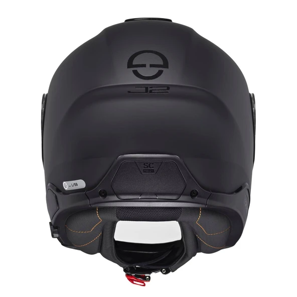 Schuberth J2 Matt Black Kask - Resim 3