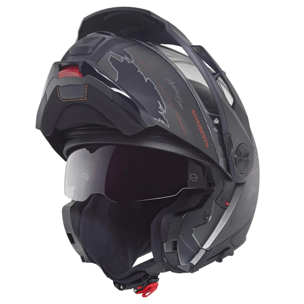 Schuberth E2 Atlas Anthracite Kask - Resim 5