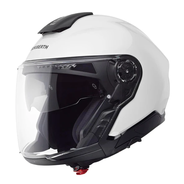Schuberth J2 Glossy White Kask - Resim 5