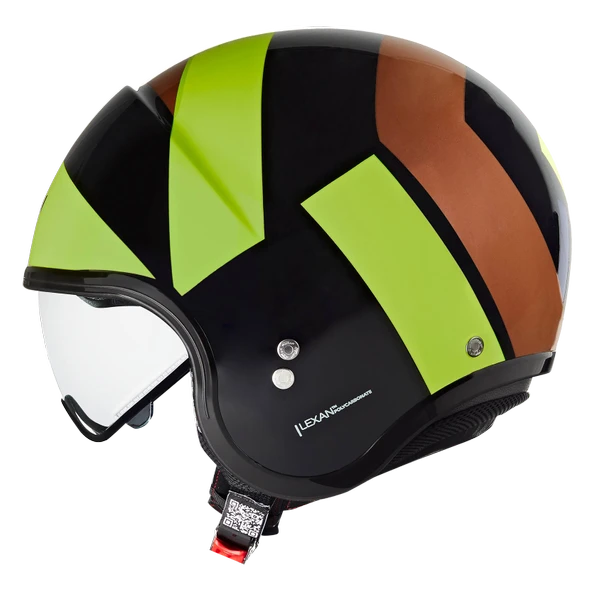 NOLAN N21 06 TANGENTE 348 GÜNEŞ CAMLI YARIM KASK ürün görseli